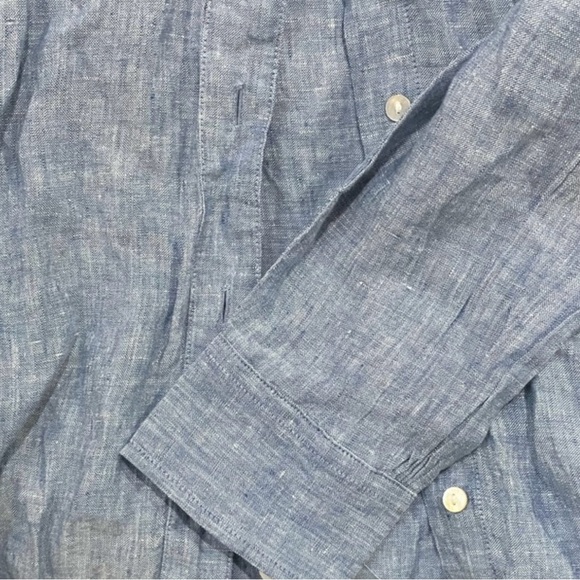 Brooks Brothers Women's Light Blue Button Down Shirt - Picture 3 of 3